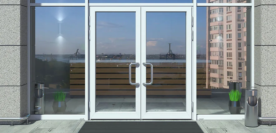 storefront glass repair in Palm River-Clair Mel, FL